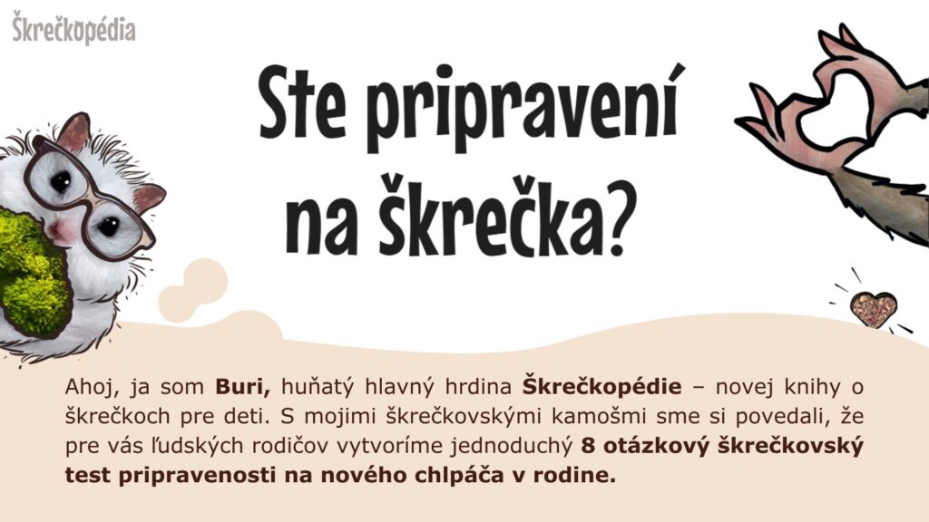 Test pripravenosti na škrečka Škrečkopédia